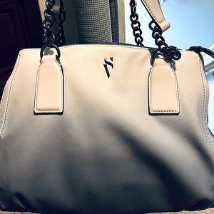 Simply Vera Wang ombré blue gray satchel.